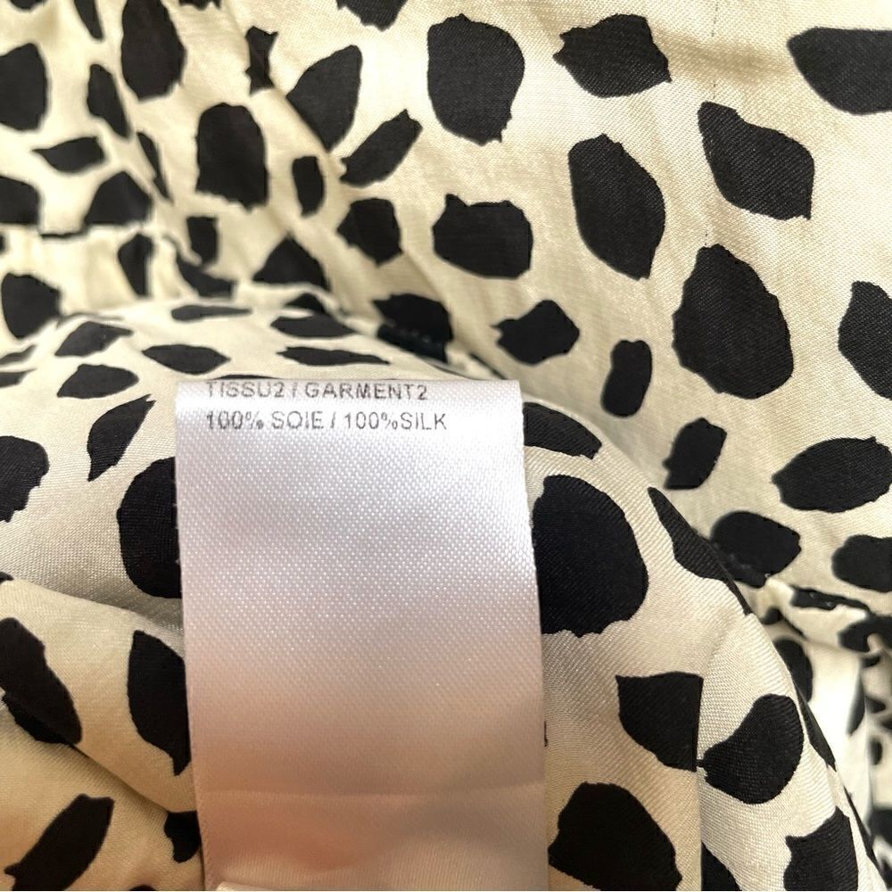 Flawed Chloe Silk Leopard Tent Dress 38 - Picture 10 of 16